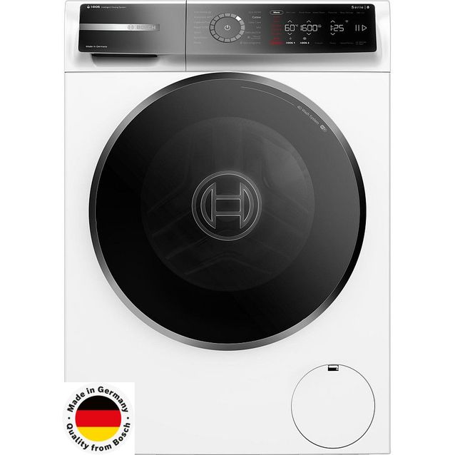 Edestä täytettävä pesukone Bosch Series 8 WGB256A1SN, 10kg, 1600rpm