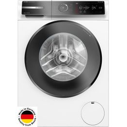 Edestä täytettävä pesukone Bosch WGB254A0SN Series 8, 60cm, 10kg, 1400rpm, valkoinen