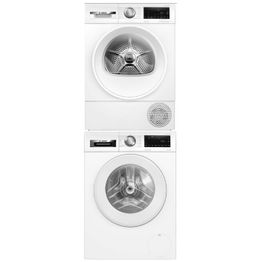 Pesukone ja kuivausrumpu Bosch WGG244ZMSN-WQG2450MSN Serie 6, 10/9kg, valkoinen