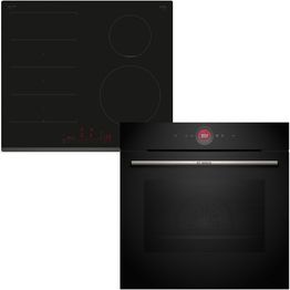 Keittiöpaketti Bosch - HBG7742B1 uuni ja PIX631HC1E induktiotaso
