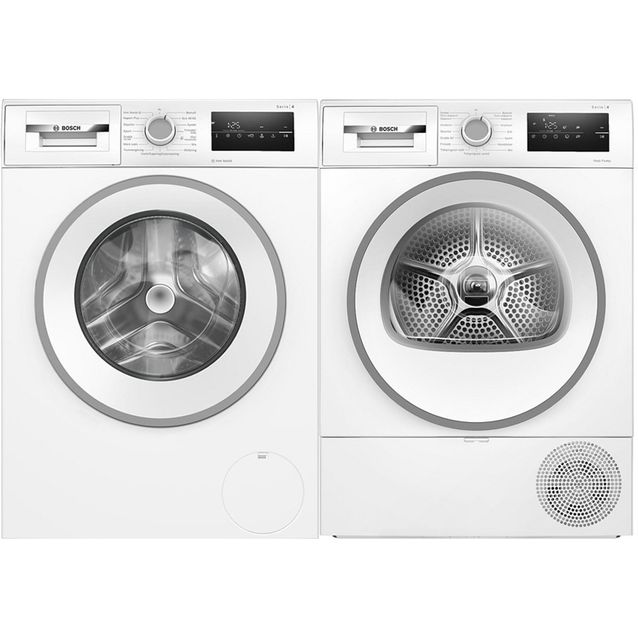 Pesukone ja kuivausrumpu Bosch - WAN2829SSN-WTH85V0SSN