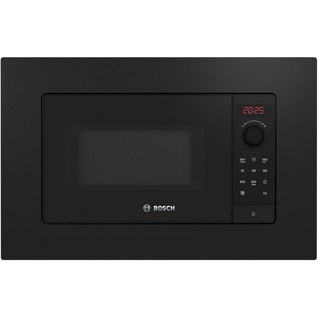Mikroaaltouuni Bosch BFL623MB4 Serie 2, musta integroitava