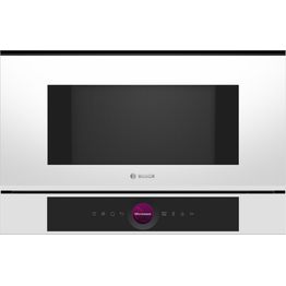 Mikroaaltouuni Bosch Serie 8 BFL7221W1 60cm valkoinen integroitava