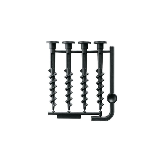 Asennusruuvit Bosch Indego-lataustelakalle 4kpl