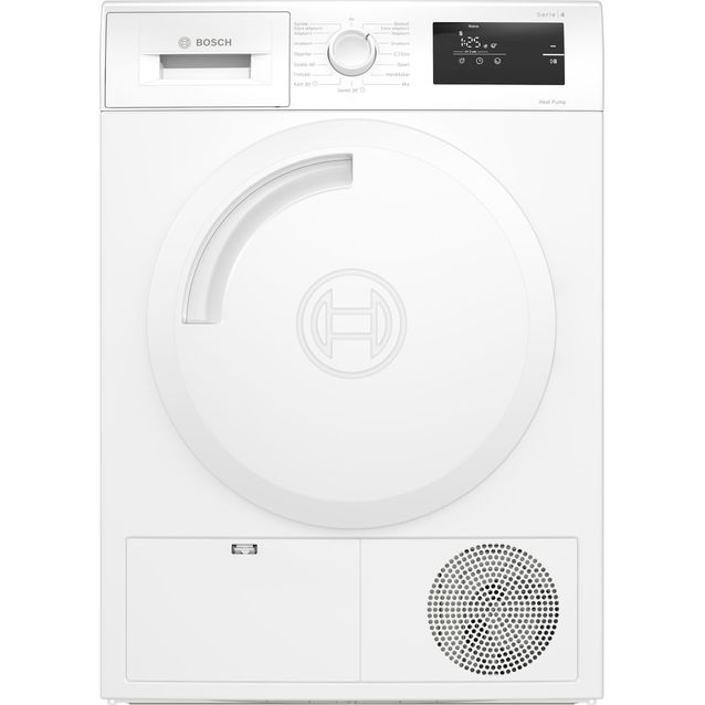 Lämpöpumppukuivausrumpu Bosch Serie 4 WTH830L5SN, 7kg