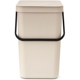 Roska-astia 25 L Brabantia Sort & Go, pehmeä beige