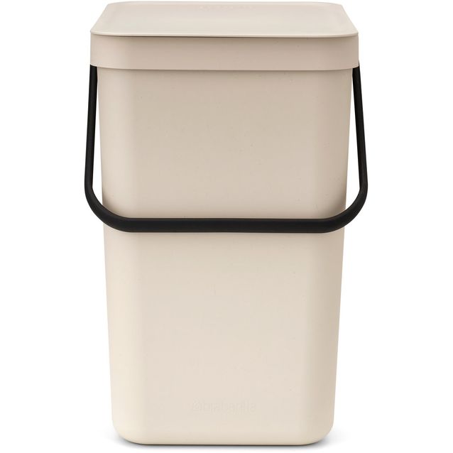 Roska-astia 25 L Brabantia Sort & Go, pehmeä beige