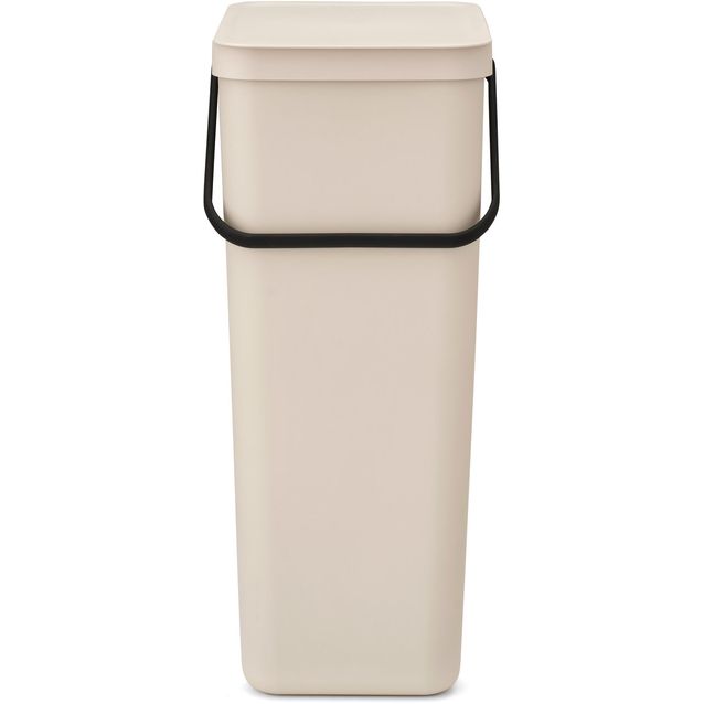 Roska-astia 40 L Brabantia Sort & Go, pehmeä beige