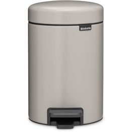 Poljinroska-astia 3 L Brabantia NewIcon, pehmeä harmaa