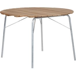 Pyöreä ruokapöytä Brafab 56:an, Ø110cm, ruskea