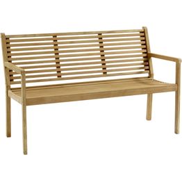 Puutarhapenkki Brafab Canberra, 3-istuttava, tiikki