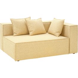 Oikea päätymoduuli Brafab Muki, keltainen