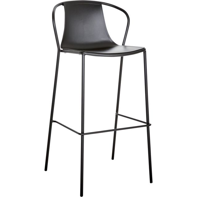 Baarituoli Brafab Kasia, pinottava, musta