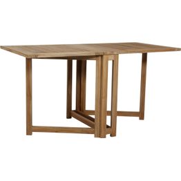 Klaffipöytä terassille Brafab Turin, 70cm, tiikki