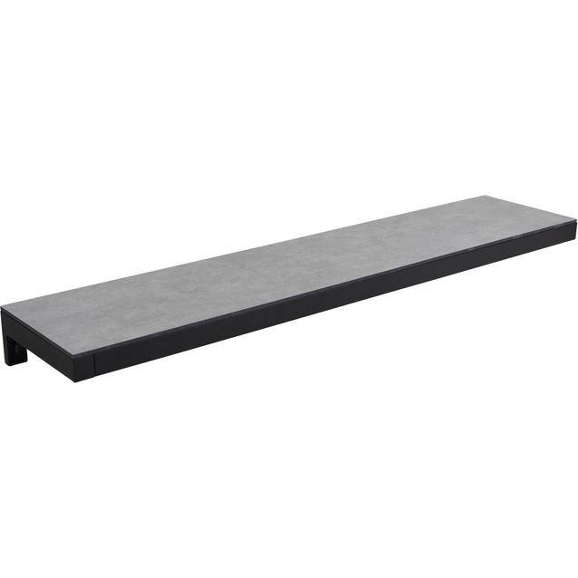 Kesäkeittiön baaritasolevy Brafab Fornax, 139x30cm, musta