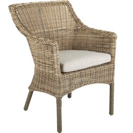 Ruokapöydän tuoli Brafab Lenora, ruskea/hiekka