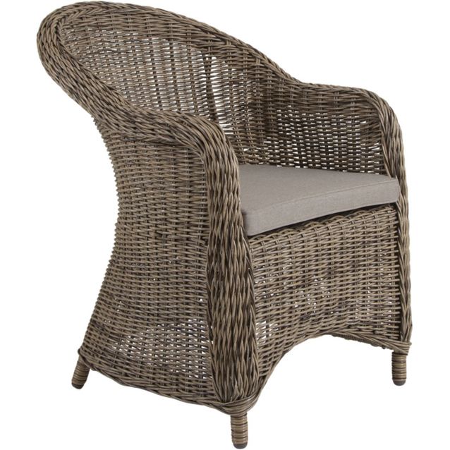 Lepotuoli Brafab Eads, ruskea/beige