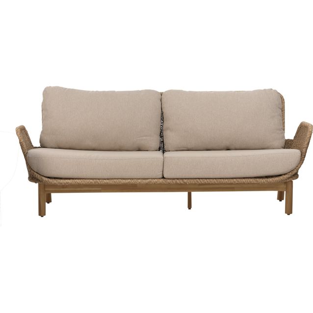 Ulkosohva Brafab Lily, 2.5-istuttava, ruskea/beige