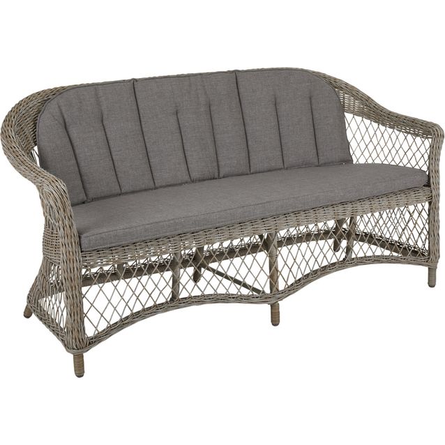 Ulkosohva Brafab Kamomill, 2-istuttava, beige