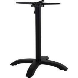 Parvekepöydän runko Brafab Avila, 65x65x72cm, musta