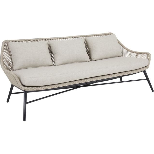 Ulkosohva Brafab Pembroke, 3-istuttava, beige