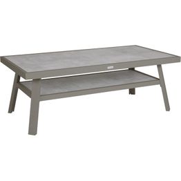 Sohvapöytä Brafab Samvaro Low, 140x90cm, hiekka/khaki