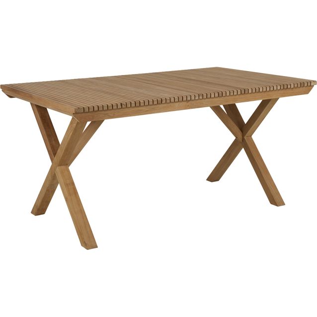 Ruokapöytä ulos Brafab Julita, tiikki, eri kokoja