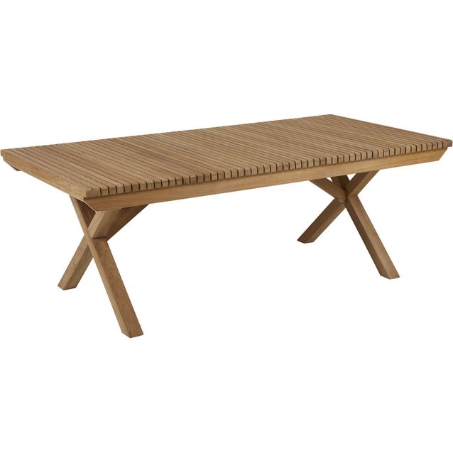 Sohvapöytä Brafab Julita, 70x140cm, tiikki