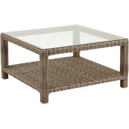 Sohvapöytä Brafab Ninja, 90x90cm, ruskea