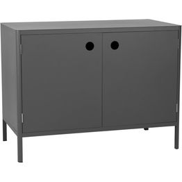 Kesäkeittiön työtasomoduuli Brafab Kelia, 121x64cm, kaapeilla, antrasiitti