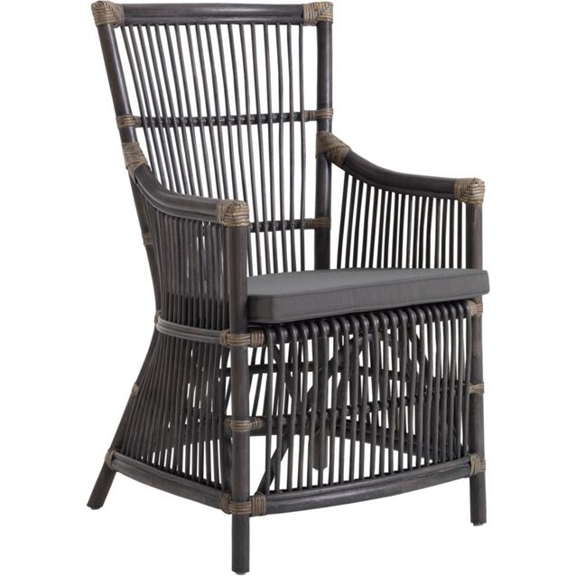 Nojatuoli Brafab Bonete, harmaa/beige