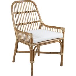 Ruokapöydän tuoli Brafab Vallda, rottinki/valkoinen