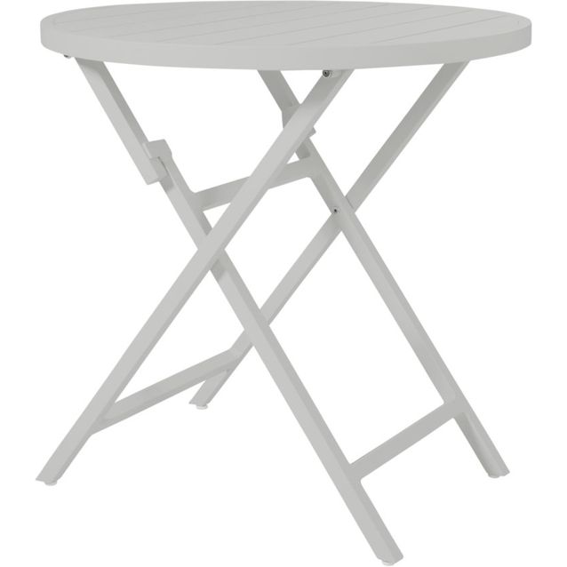 Parvekepöytä Brafab Wilkie, Ø72cm, kokoontaittuva