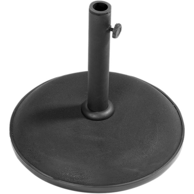 Aurinkovarjon jalusta Brafab Brage, musta, eri kokoja