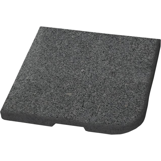 Aurinkovarjon jalustapaino Brafab Abetone, 48x48cm, harmaa