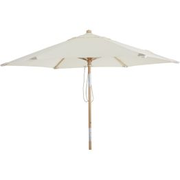 Aurinkovarjo Brafab Trieste, Ø250cm, luonnonvalkoinen