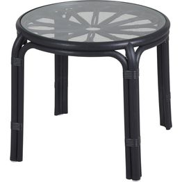 Sivupöytä Brafab Waltz, Ø57cm, musta