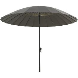 Aurinkovarjo Brafab Shanghai, Ø270cm, harmaa/keltainen