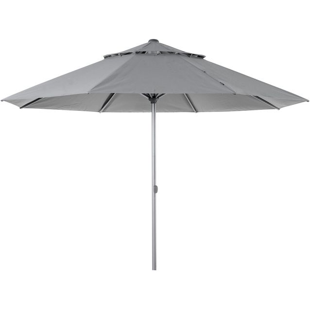 Aurinkovarjo Brafab Bolano, Ø330cm, harmaa