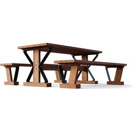 Ruokailuryhmä terassille Broowood Jylhä 1800mm