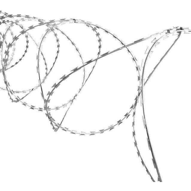 BTO 22 Leikattu Concertina NATO Piikkilanka 150 m