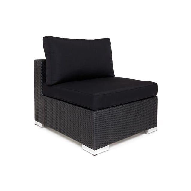 Päällissetti Tuulikki 2 200-117 -oleskeluryhmälle, musta