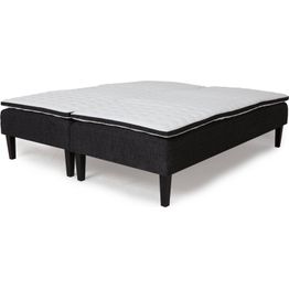 Runkopatjasänky Madeleine 90 cm x 2 sis. sijauspatjan musta