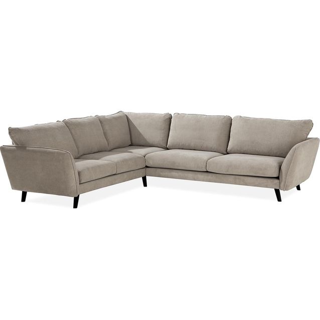 Kulmasohva Trend vasen beige/musta