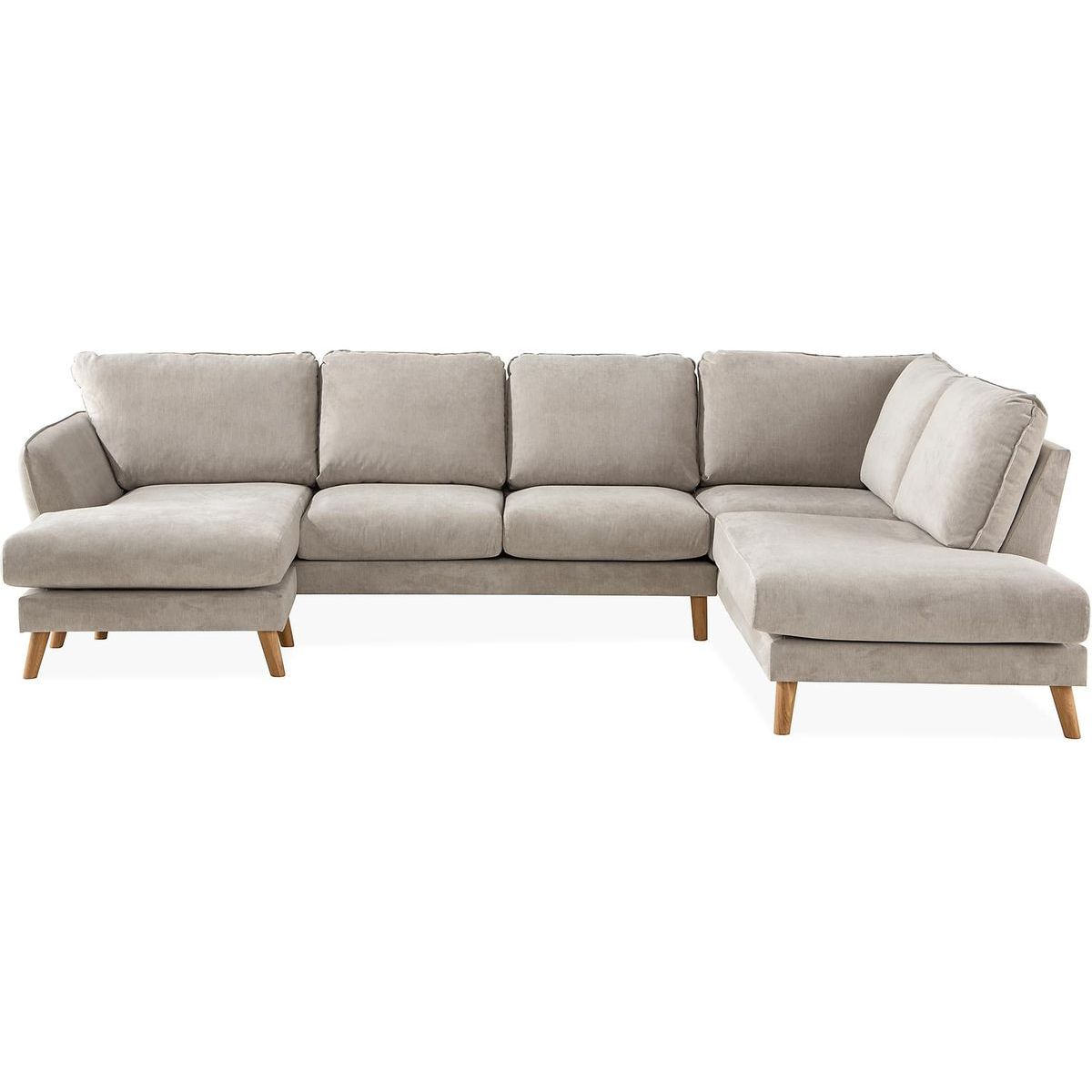 U-sohva Trend 6 ist vasen beige