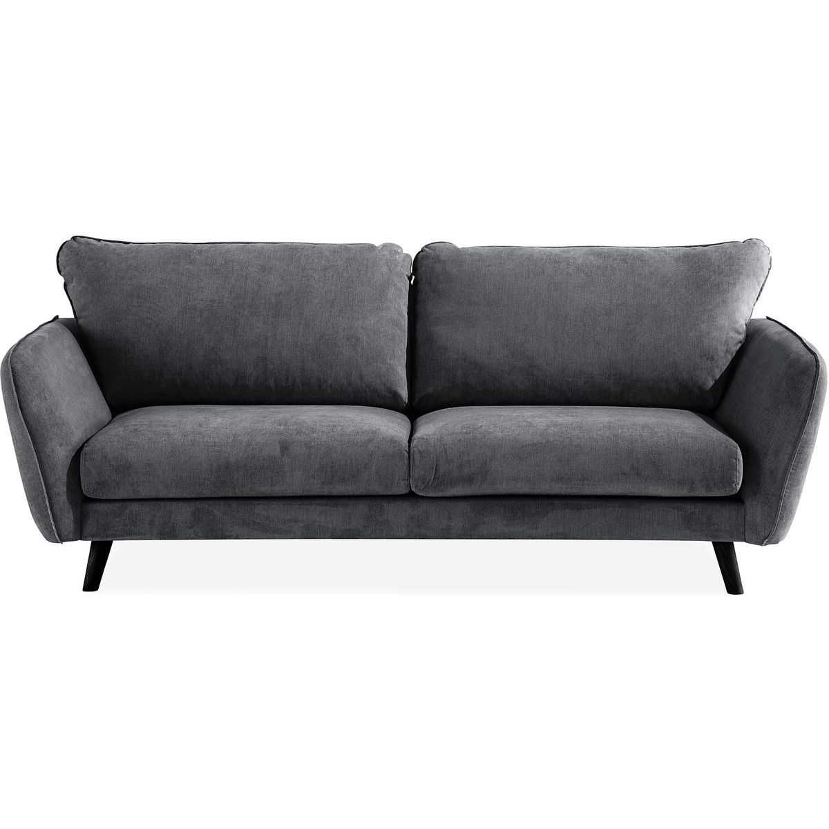 Sohva Trend 3-ist tummanharmaa