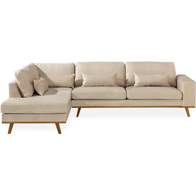 Sohva Copenhagen 4 ist vasen sametti beige