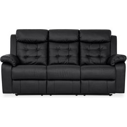 Mekanismisohva Munari 3 ist keinonahka musta