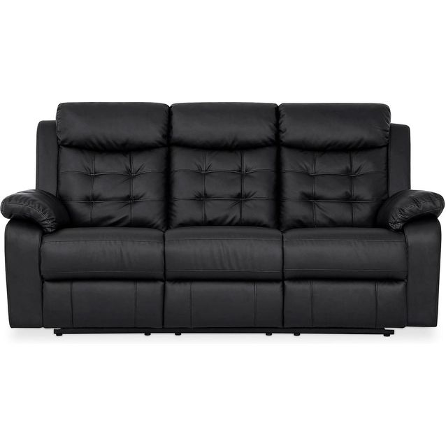 Mekanismisohva Munari 3 ist keinonahka musta