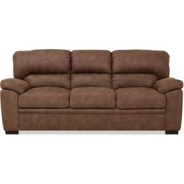 Sohva Lindby 3 ist keinonahka ruskea